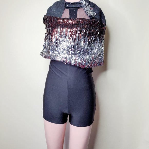 Sequin Mini Dress | Backless Halter Rose Gold | Small - Picture 8 of 14